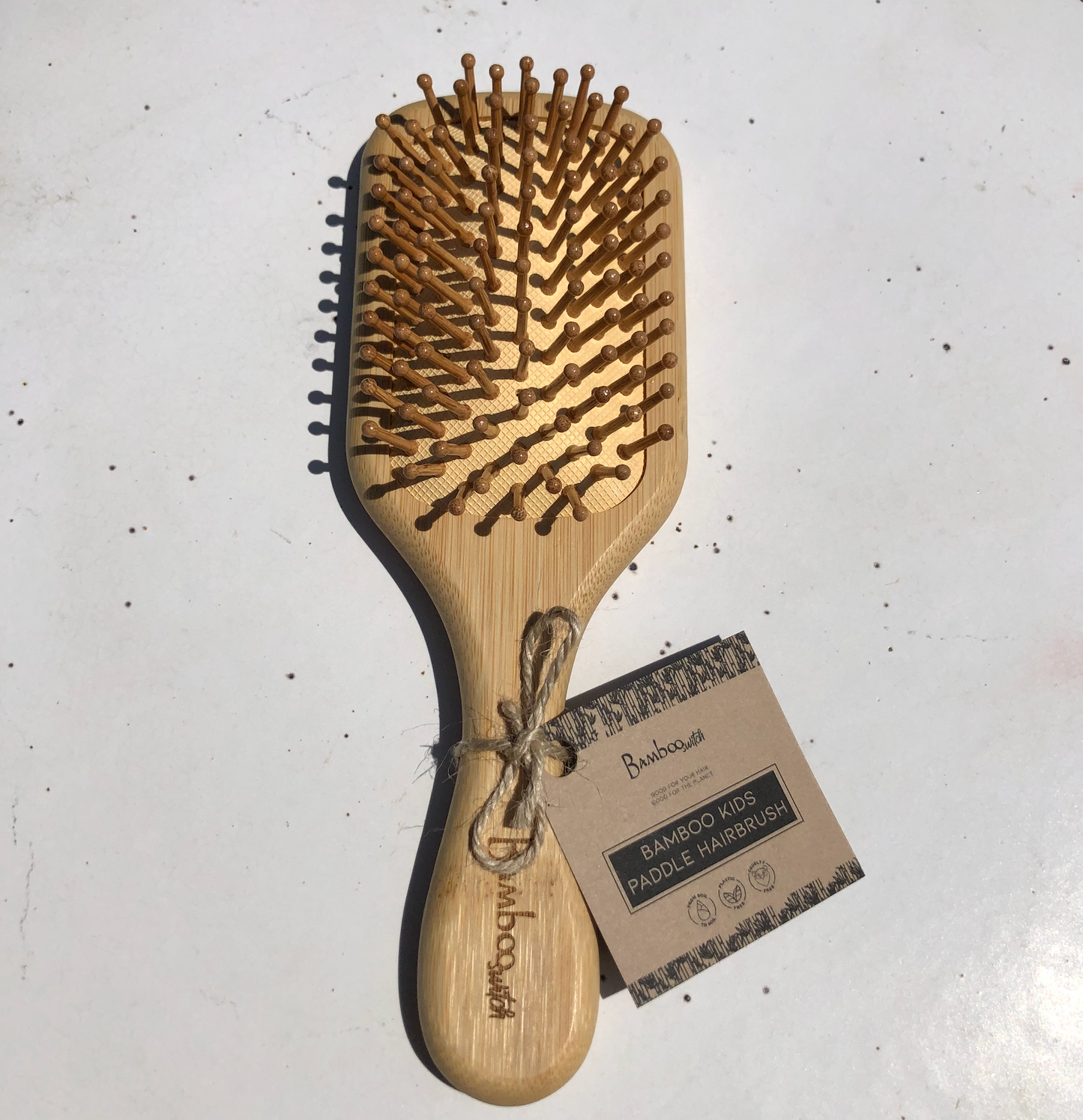 Bamboo Switch - Bamboo Paddle Hairbrush | Small Paddle