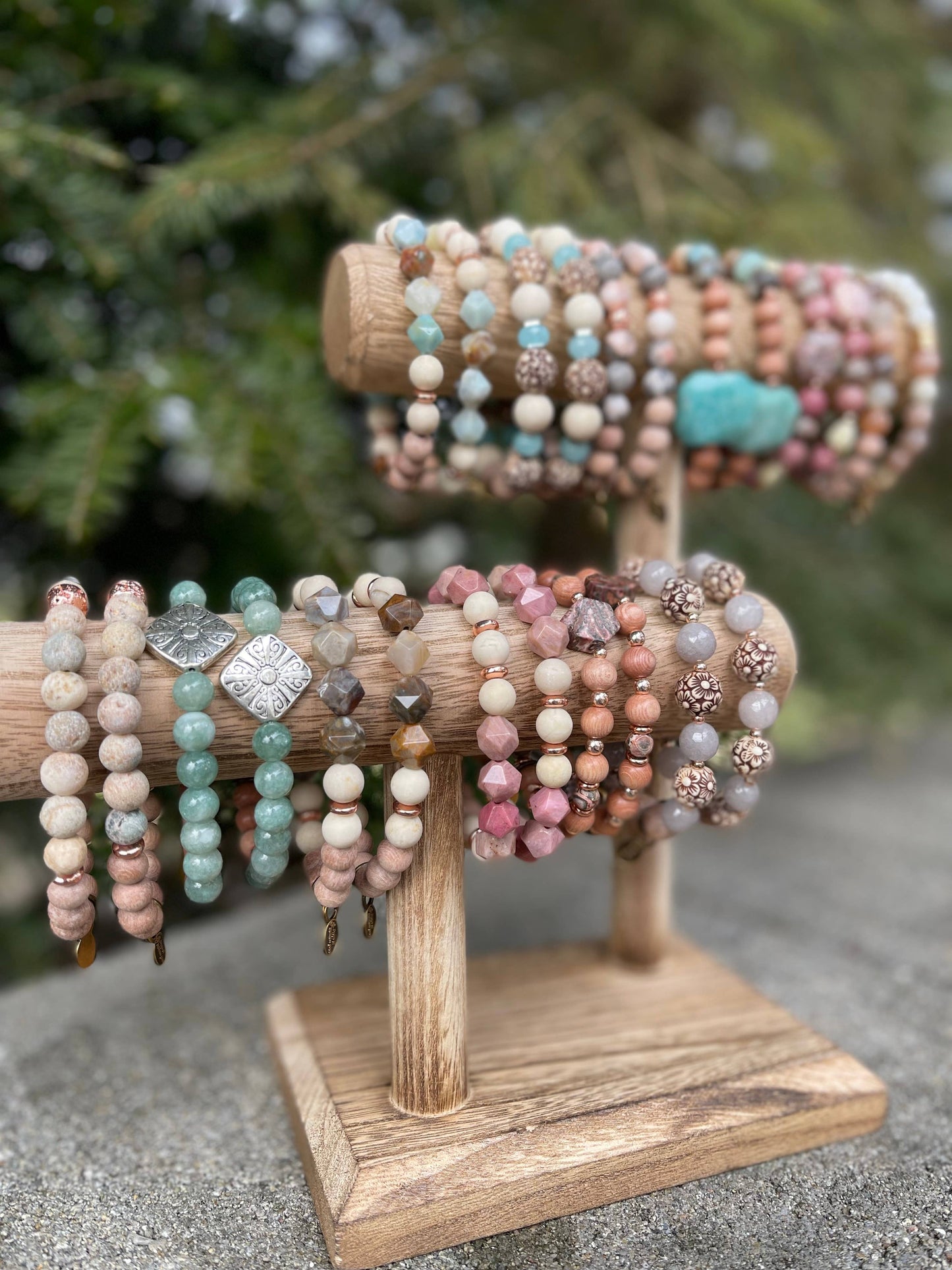 Drops of Wellness Goods - Essential Oil Diffuser Bracelet, Aromatherapy, The Clover