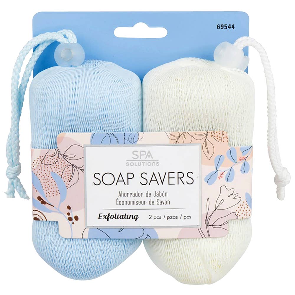 JOIA ACCESSORIES - CALA SOAP SAVER LATHERS DUO BLUE BEIGE, 69544