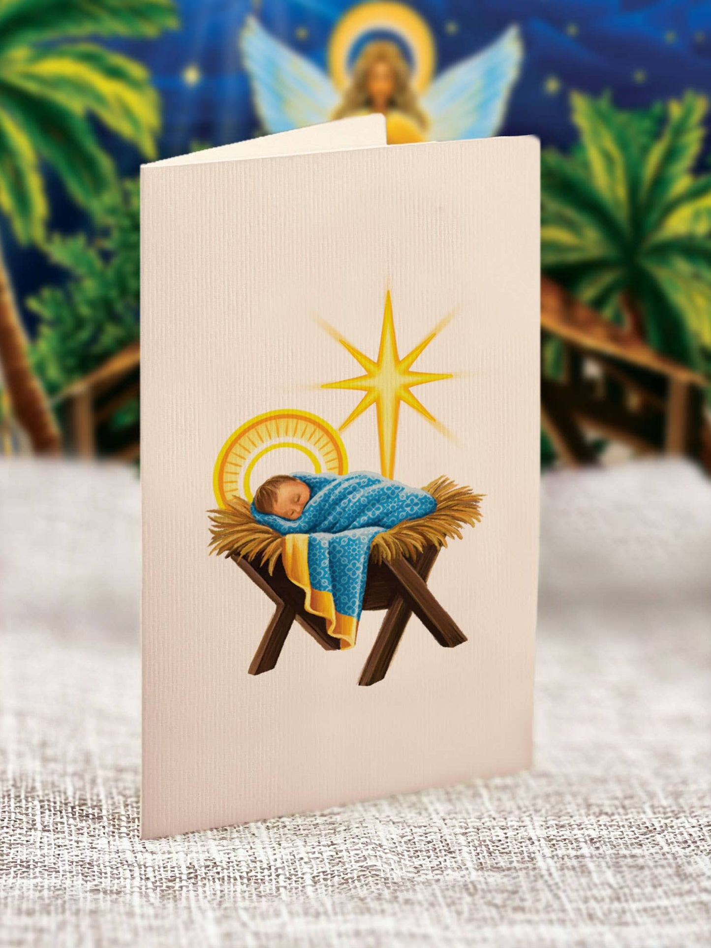 FreshCut Paper LLC - Mini Nativity (Mini Pop-up Greeting Cards)