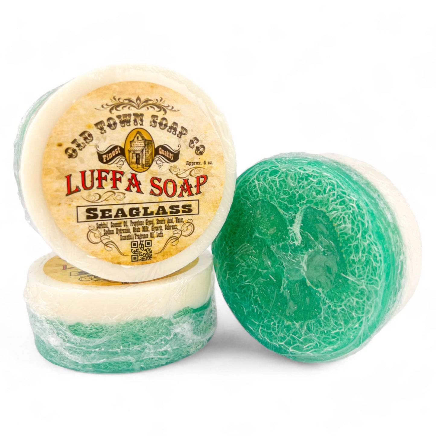 Old Town Soap Co. - Luffa Soap -Available in 19 scents -Goat's Milk Soap