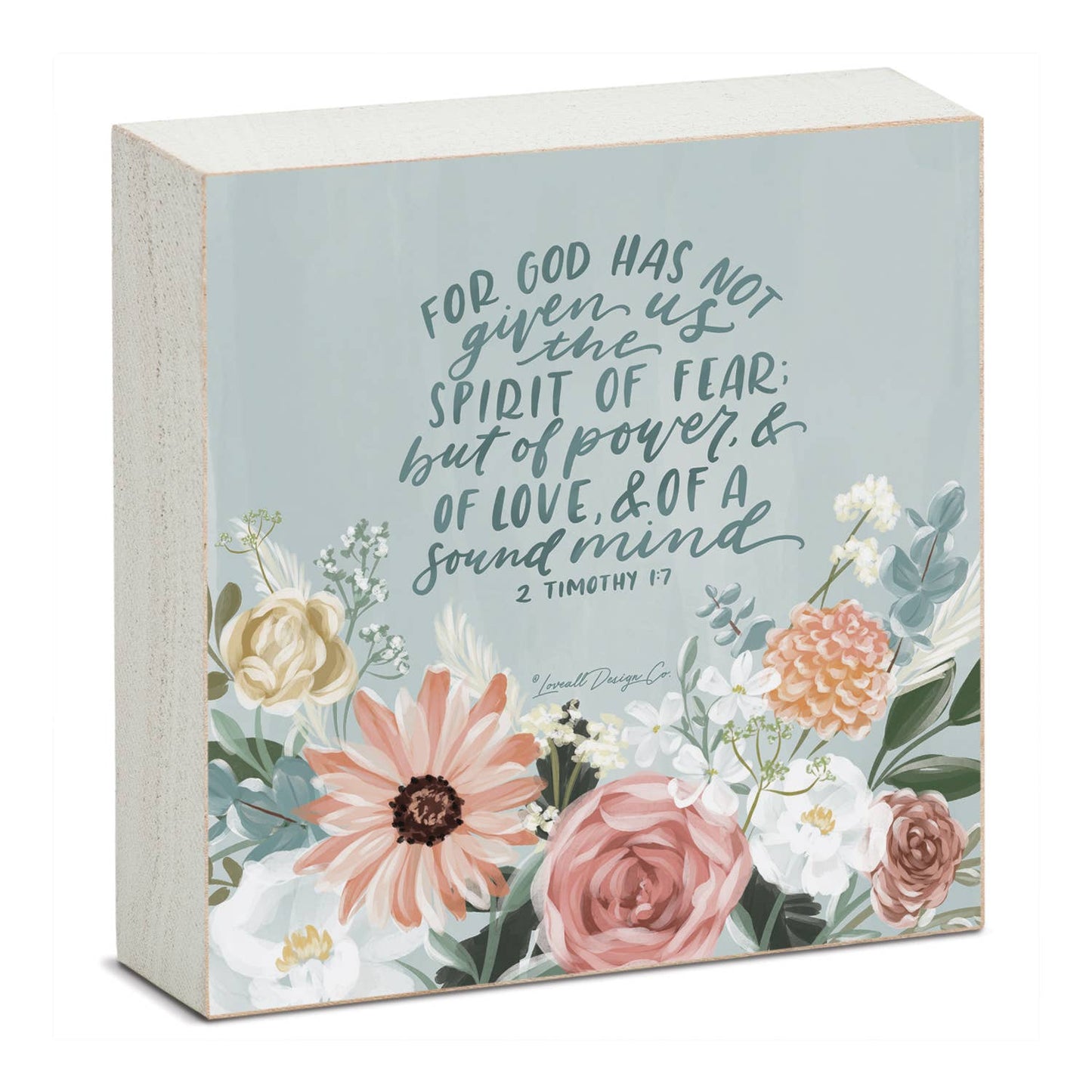 CounterArt/Highland Home/Thirstystone/CoasterStone - "Lovely Scriptures" Pre-Pack Wood Block Sign Display