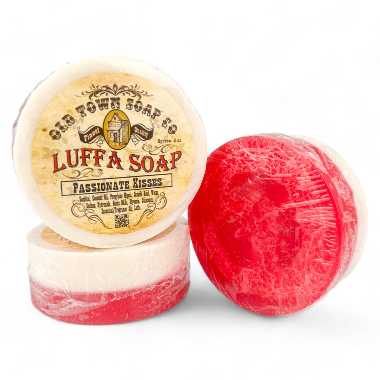 Old Town Soap Co. - Luffa Soap -Available in 19 scents -Goat's Milk Soap