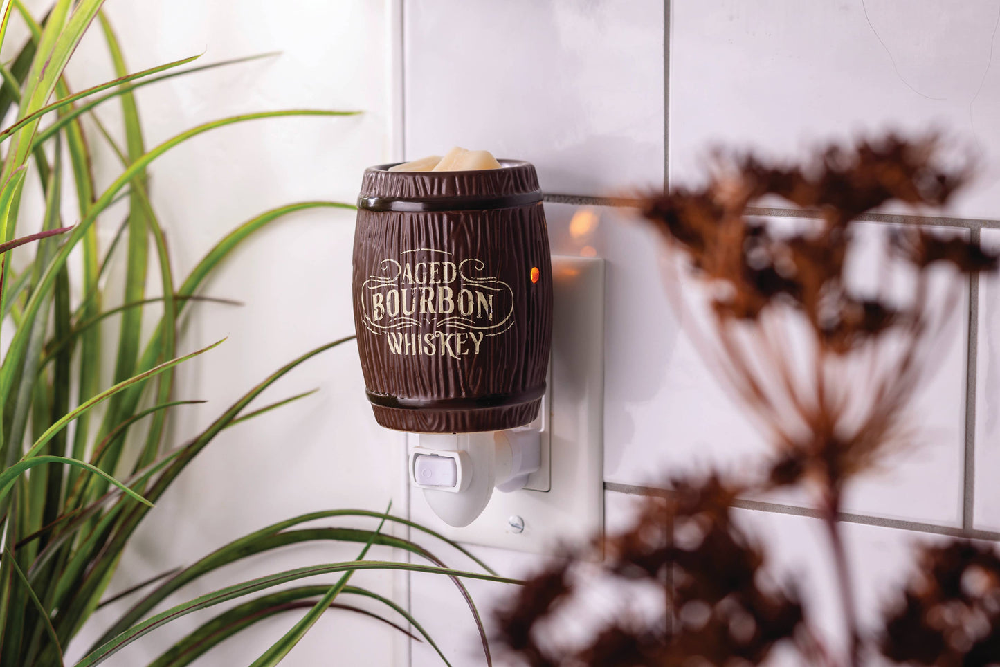 Candle Warmers Etc. - Bourbon Barrel Pluggable Fragrance Warmer
