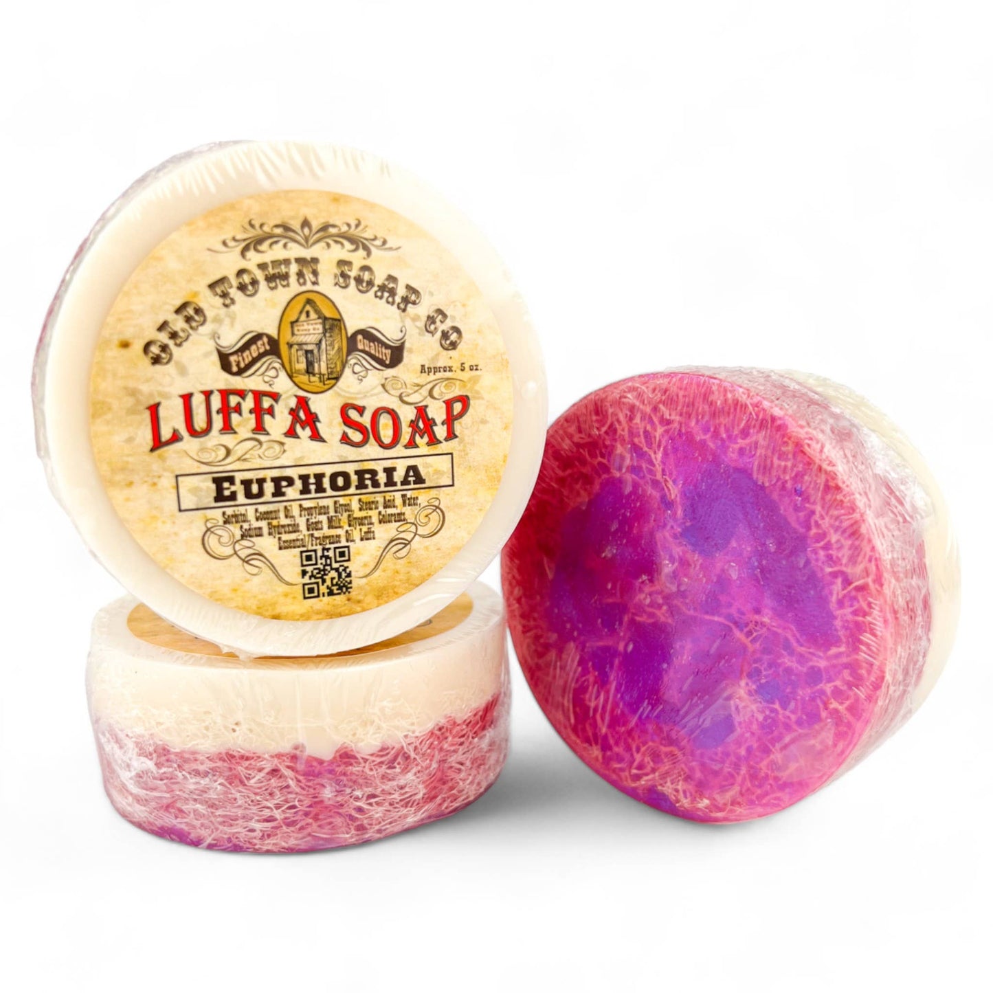 Old Town Soap Co. - Luffa Soap -Available in 19 scents -Goat's Milk Soap