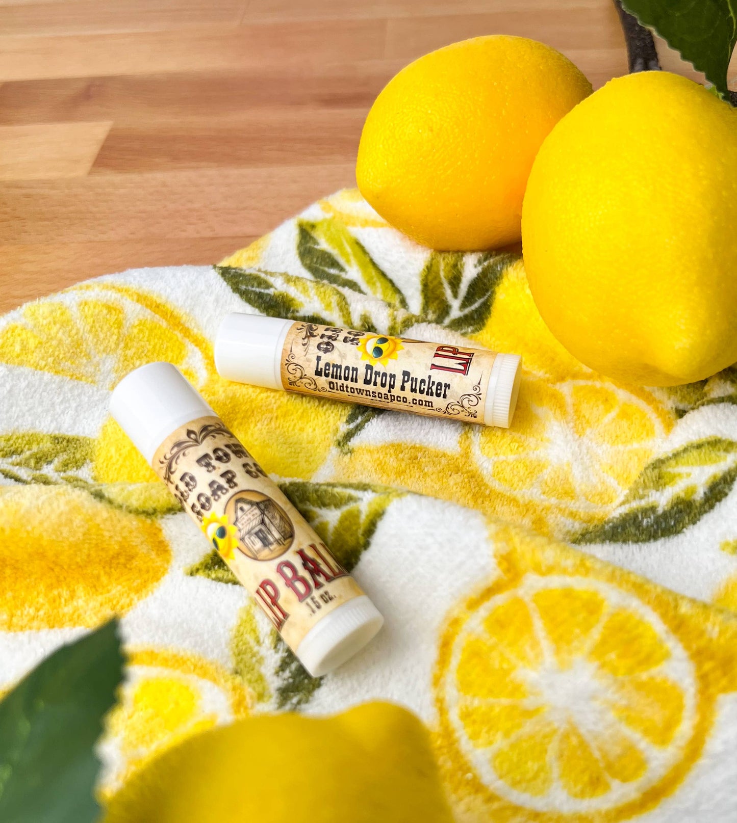 Old Town Soap Co. - Lip Balm -12 Flavors -Super Hydrating with SPF Protection