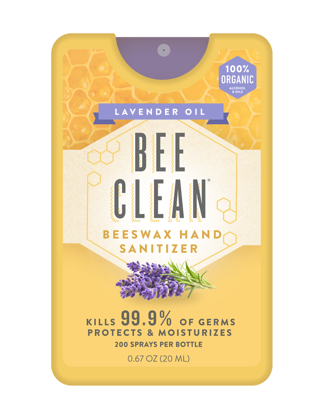 Bee Clean - Bee Clean Organic Beeswax Hand Sanitizer - 12 pack