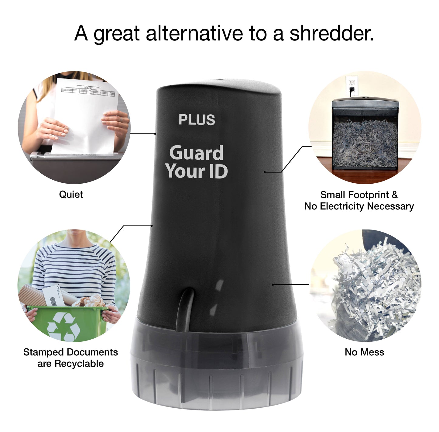 PLUS CORPORATION OF AMERICA - Guard Your ID Advanced Regular Roller. Color will be random.