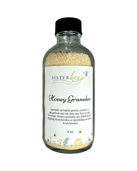 Sister Bees LLC - Honey Granules- 4 oz