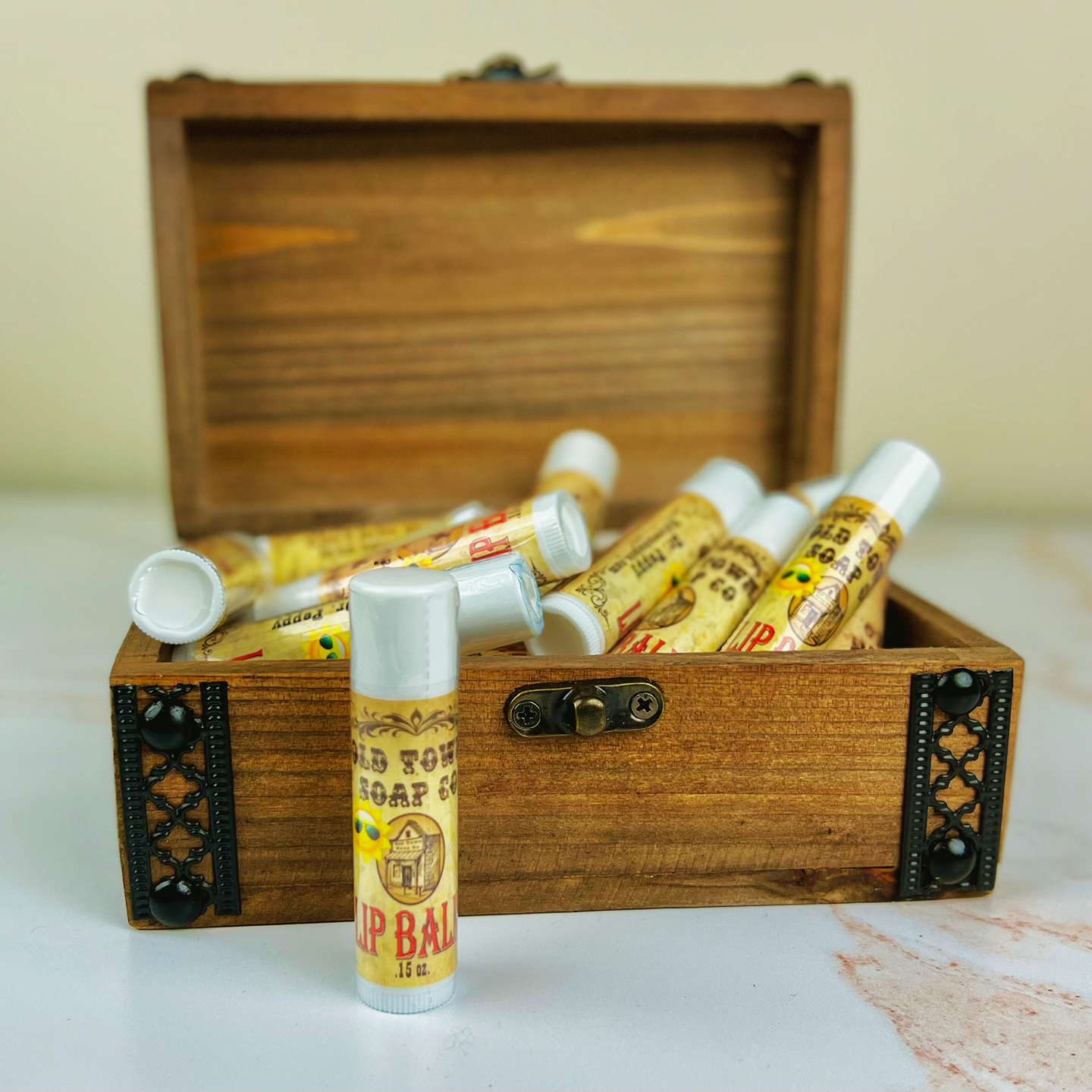 Old Town Soap Co. - Lip Balm -12 Flavors -Super Hydrating with SPF Protection