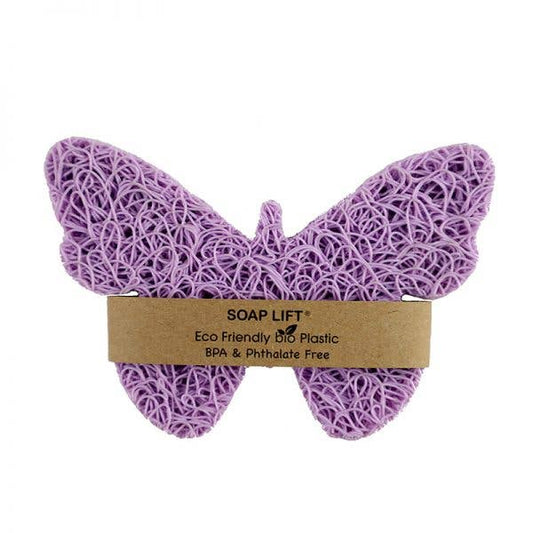 Soap Lift - Butterfly Soap Lift Soap Saver Pad - Lavender