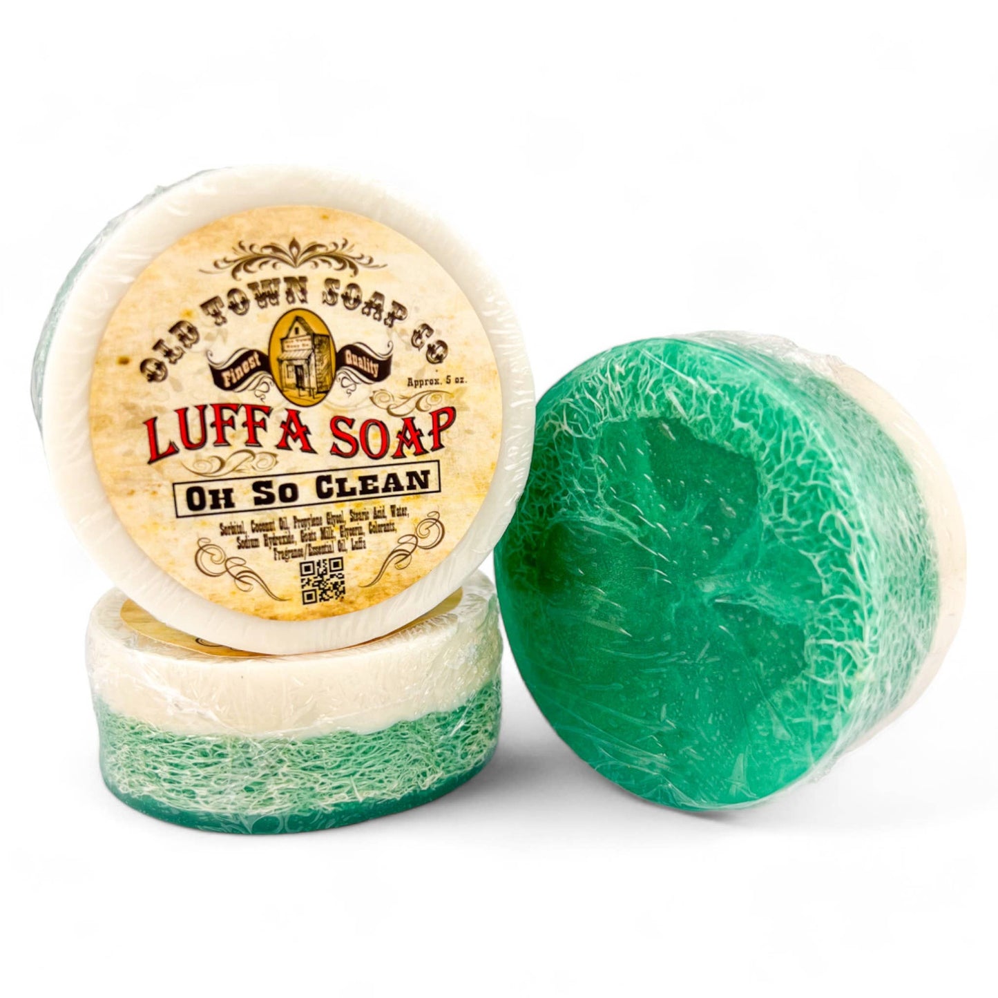 Old Town Soap Co. - Luffa Soap -Available in 19 scents -Goat's Milk Soap