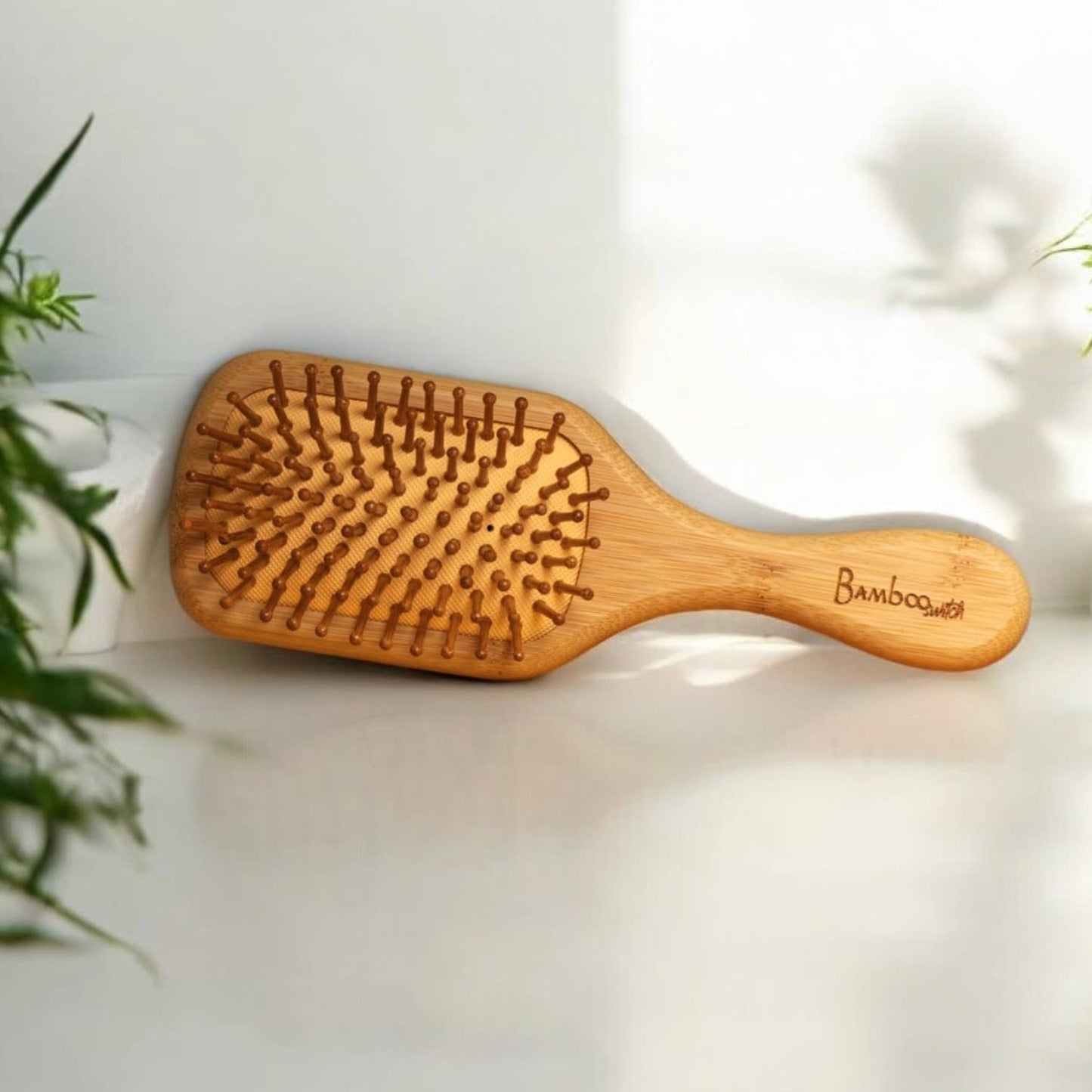 Bamboo Switch - Bamboo Paddle Hairbrush | Small Paddle