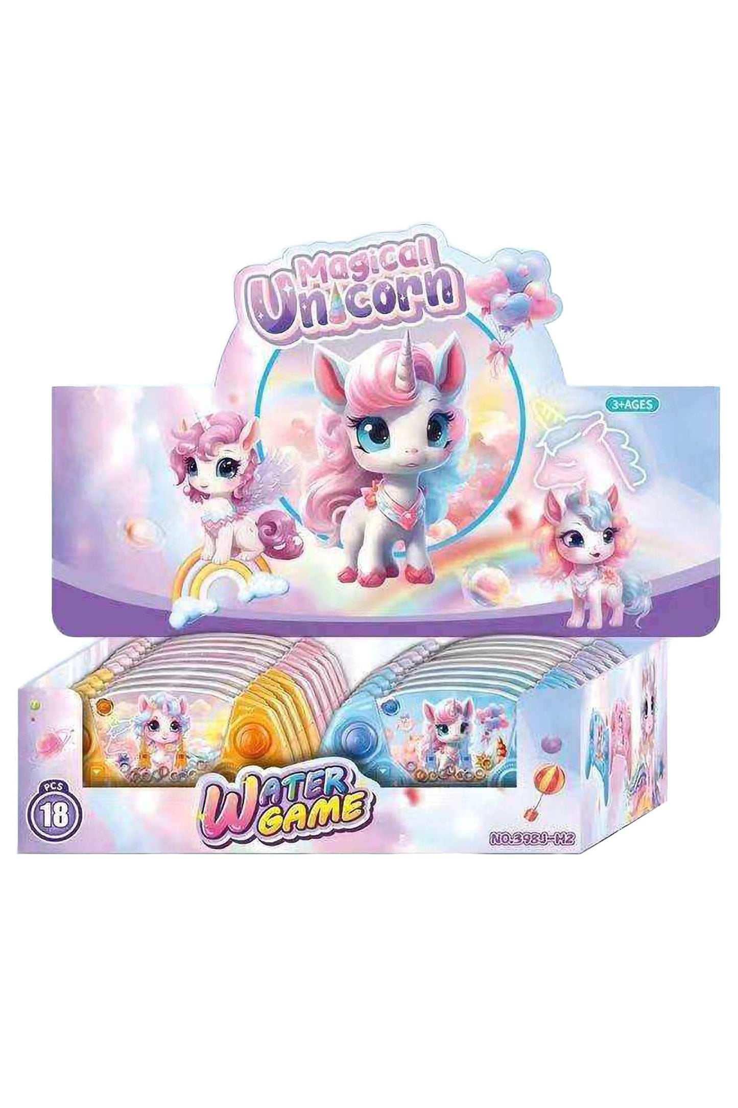 Cap Zone - Unicorn Joystick Ring Toss Water Game