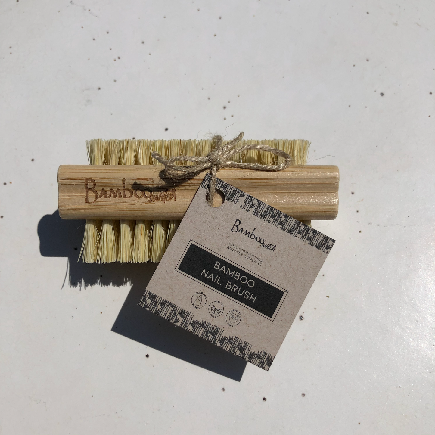 Bamboo Switch - Bamboo Vegan Nail Brush | Gardening | Self Care Bestseller