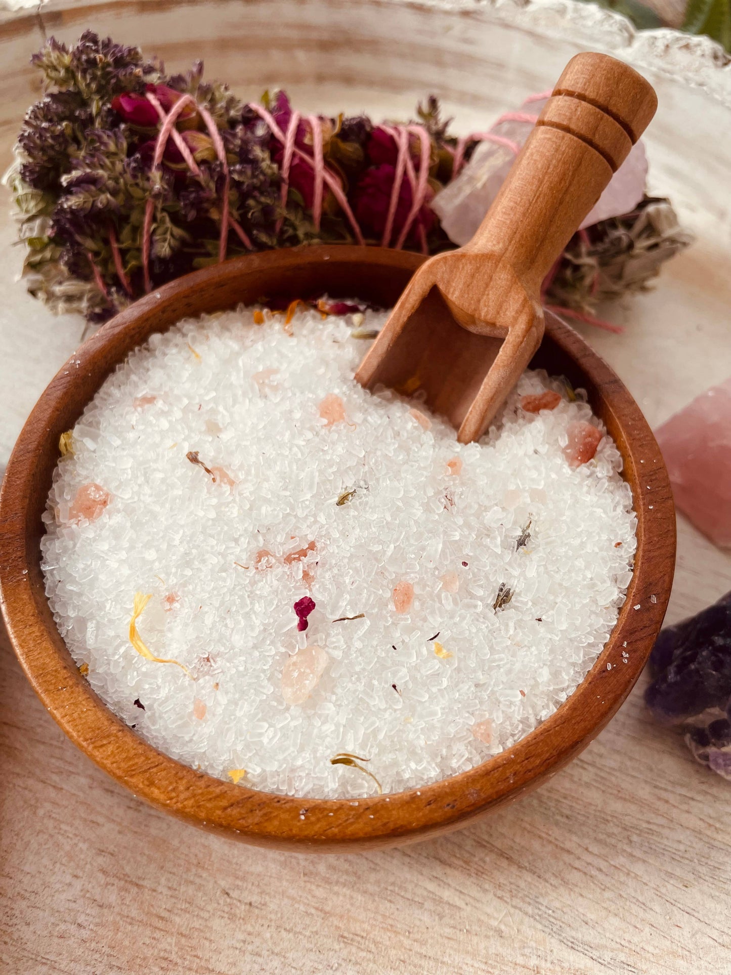 Sage & Stone Apothecary - Love Potion Herbal Bath Salt Tubes