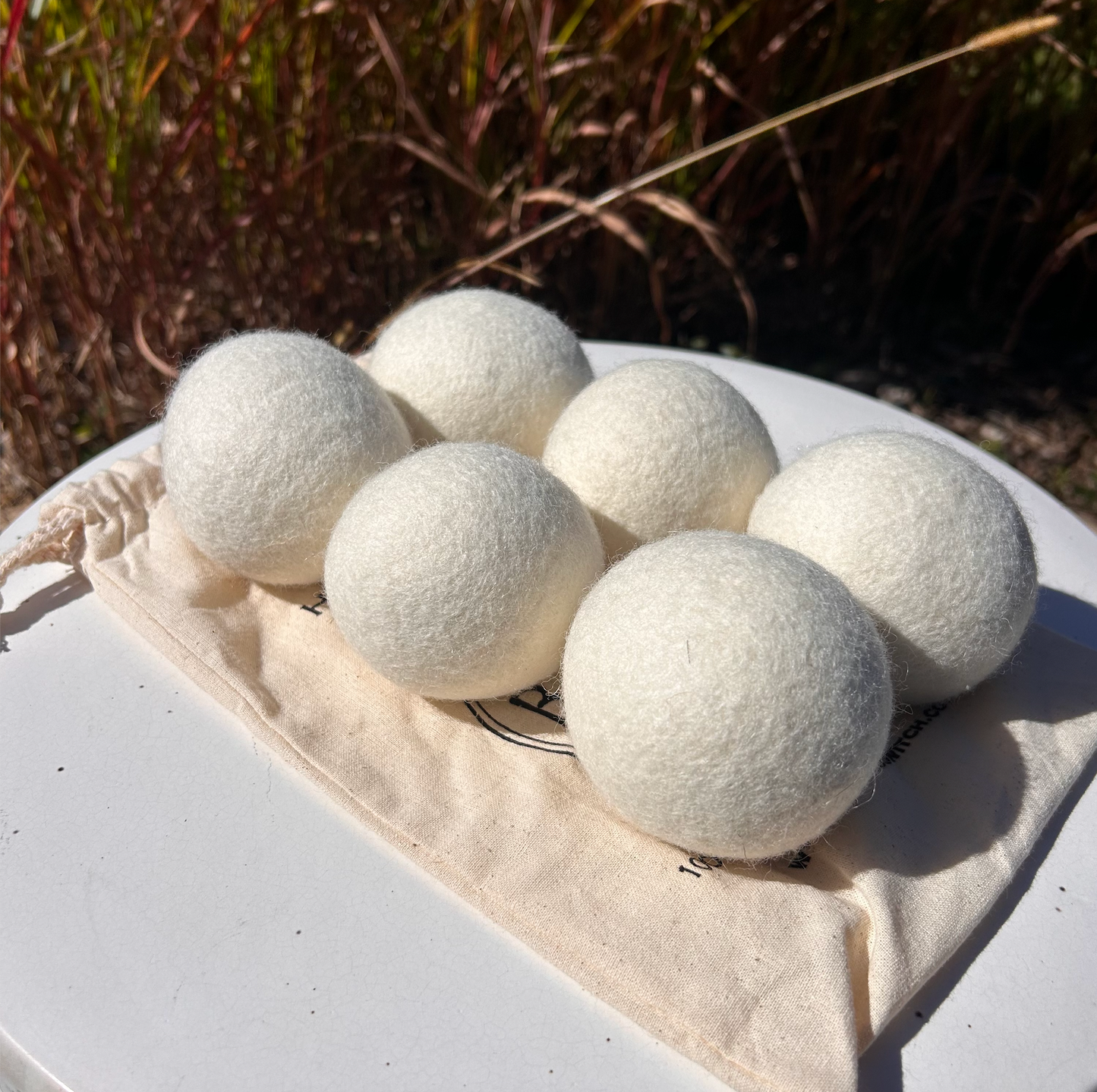 Bamboo Switch - Set of 6 Organic Wool Dryer Balls | Market Bestseller