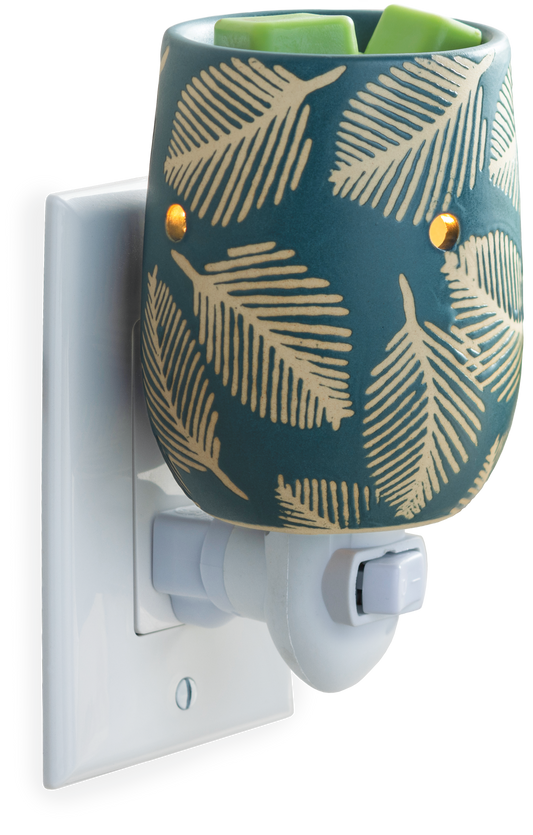 Candle Warmers Etc. - Pressed Leaf Pluggable Fragrance Warmer