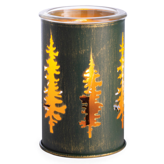 Candle Warmers Etc. - Golden Pines Vintage Bulb Illumination Fragrance Warmer