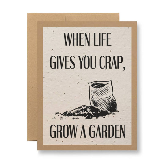 Seedy Cards - Plantable Seed Paper Greeting Card - ...grow a garden