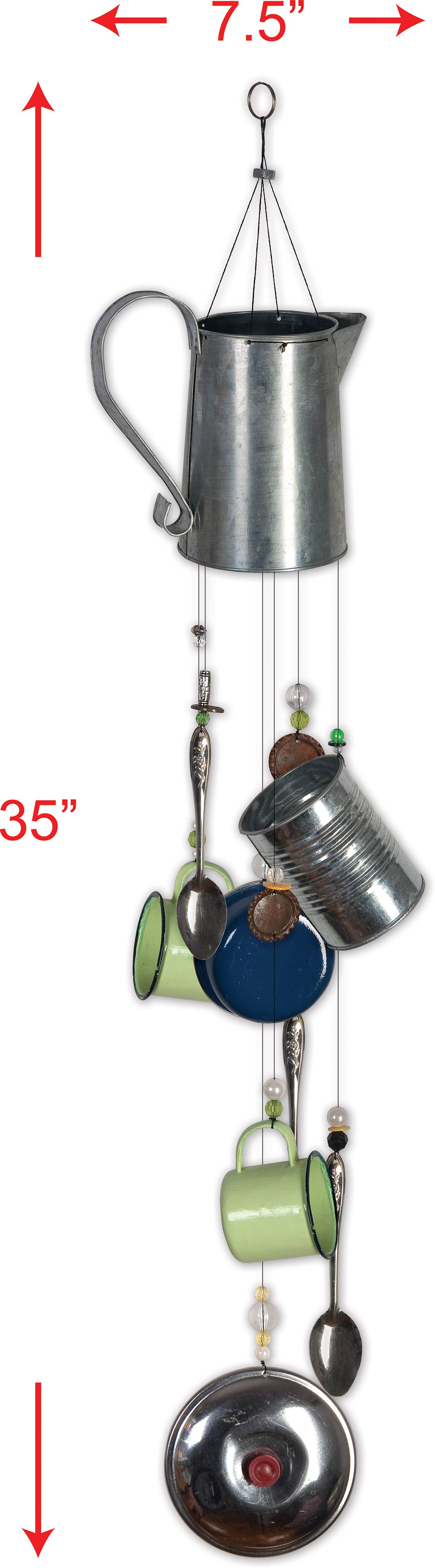 Sunset Vista Designs - Coffee Time Wind Chime Summer Camping Garden - 91577