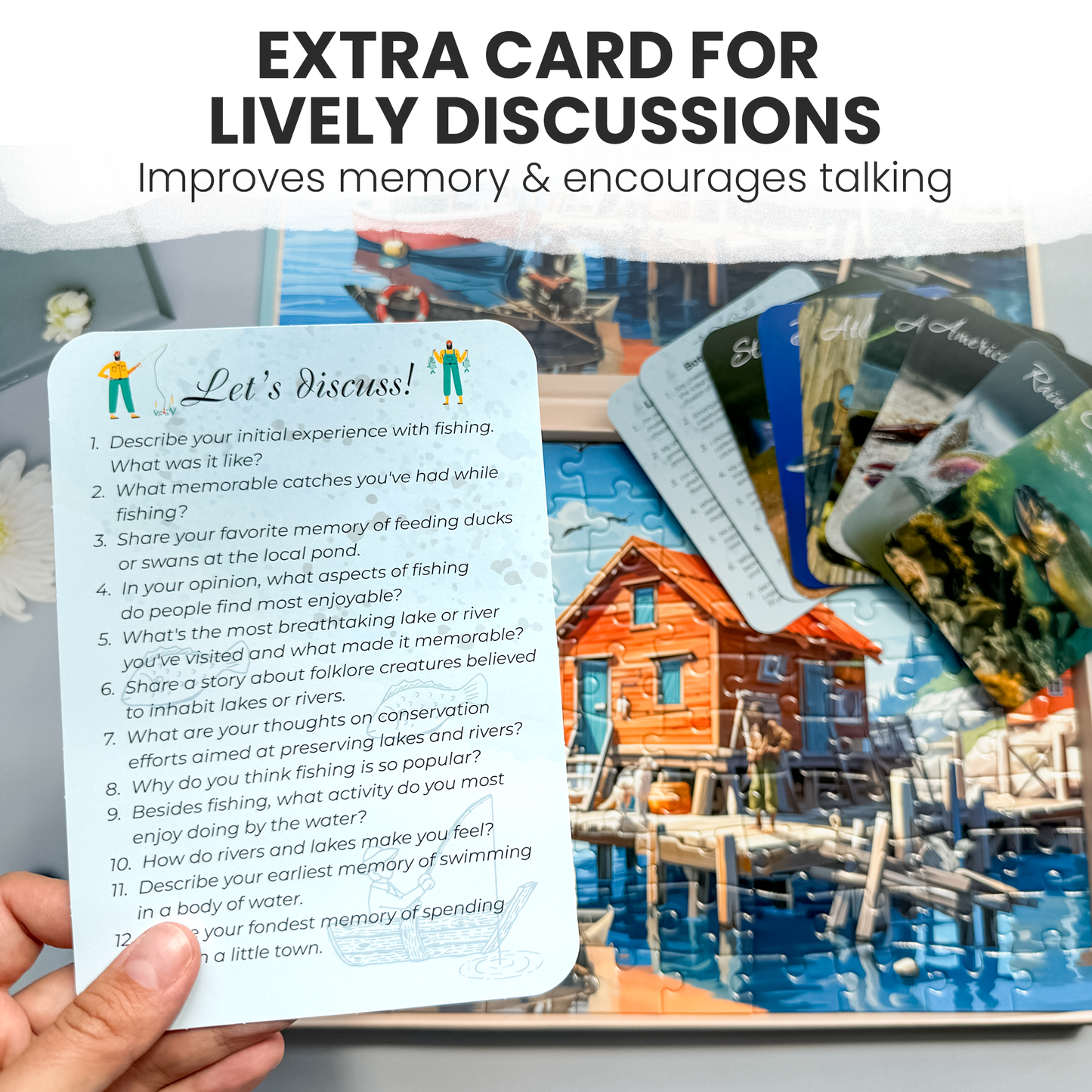 QUOKKA - Dementia Puzzles for Elderly with cards | 3xSET