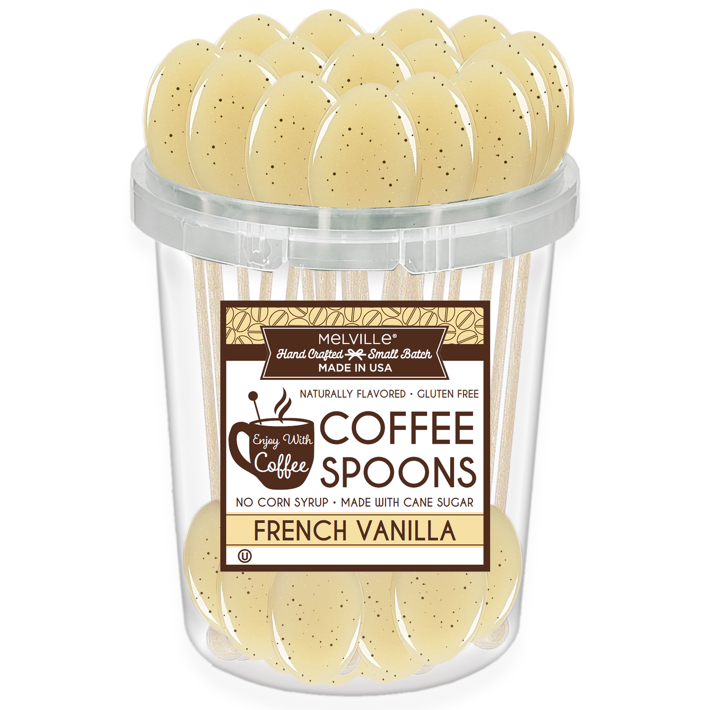 Melville Candy Company - French Vanilla Coffee Spoons