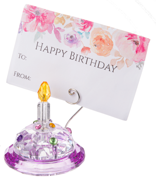 Cake Figurine Gift Card Holder