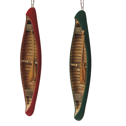 Canoe Ornament