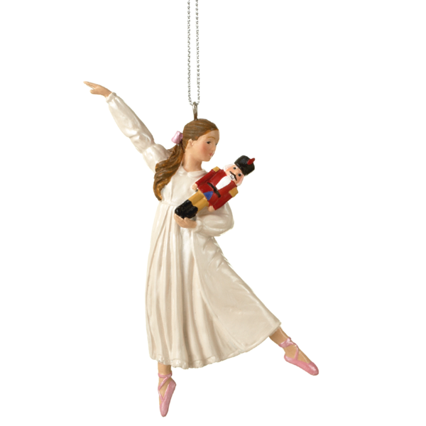 Oranament, Clara & Nutcracker