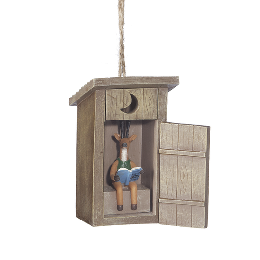 Ornament, Outhouse Deer