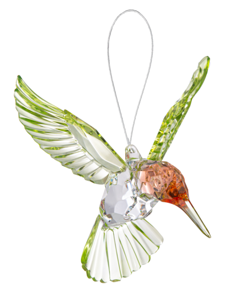 Hummingbirg Ornament Red Throated