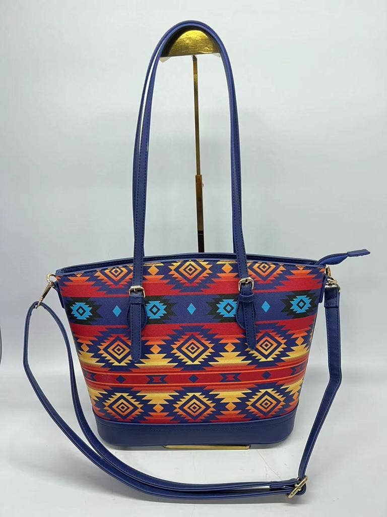 Nativo - PUR14-DNVY - Full Pu Leather - Tote Bag