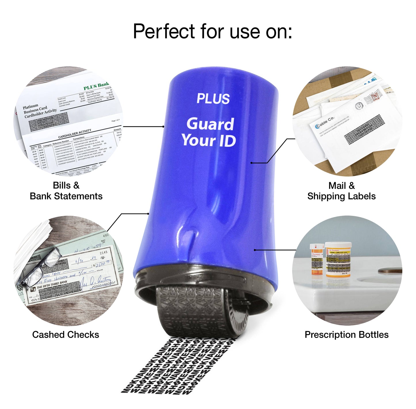 PLUS CORPORATION OF AMERICA - Guard Your ID Advanced Regular Roller. Color will be random.