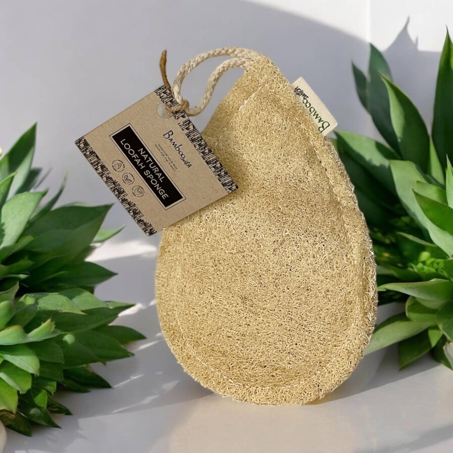 Bamboo Switch - Large Exfoliating Loofah | Teardrop | Wellness Bestseller