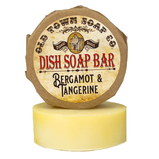 Old Town Soap Co. - Dish Soap Bar -Avail in 4 Scents -For Sparkling Clean Dishes