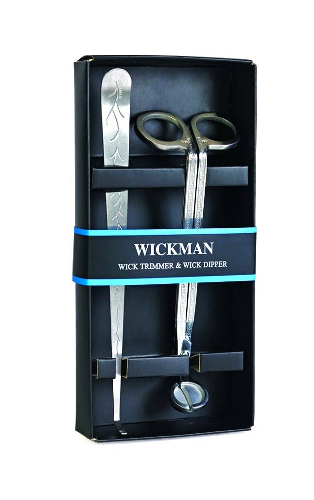 Wickman Products - 2 Piece  Candle Wick Trimmer and Wick Dipper Gift Set