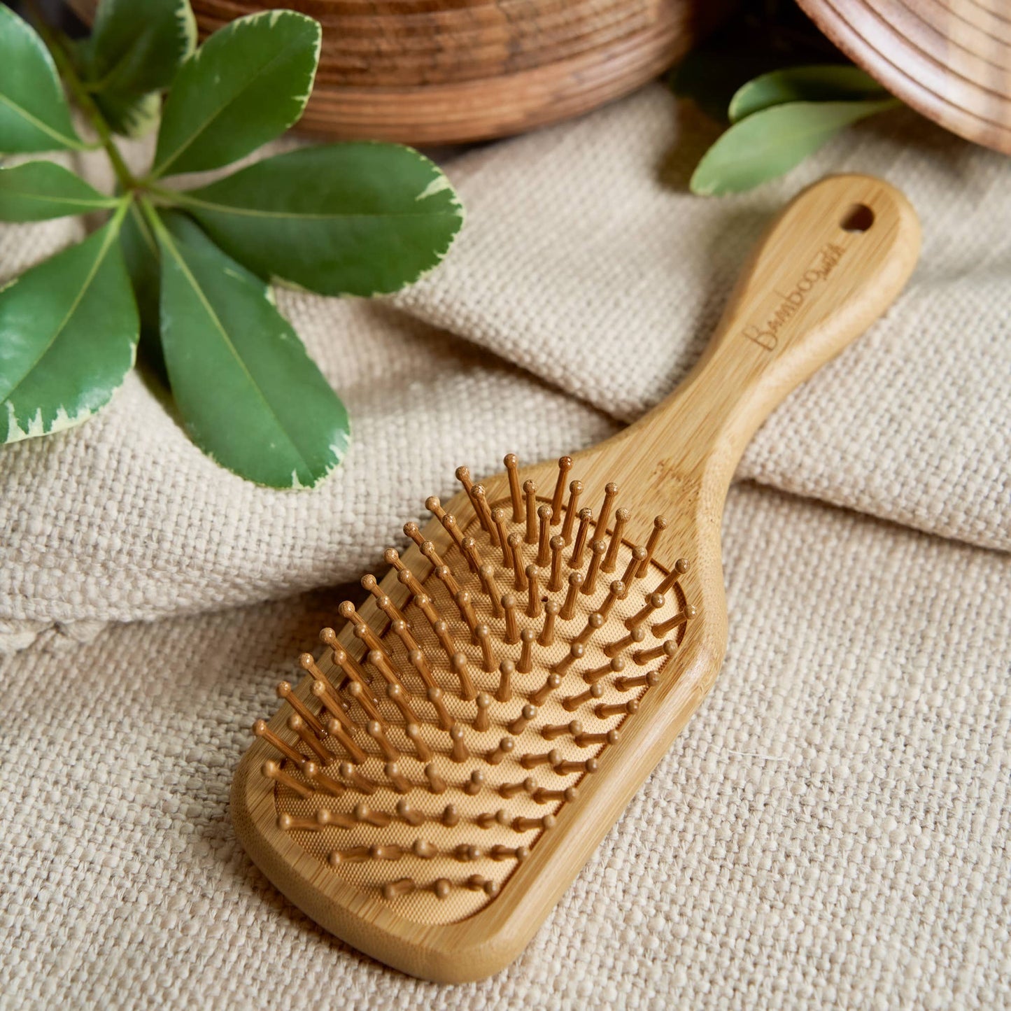Bamboo Switch - Bamboo Paddle Hairbrush | Small Paddle
