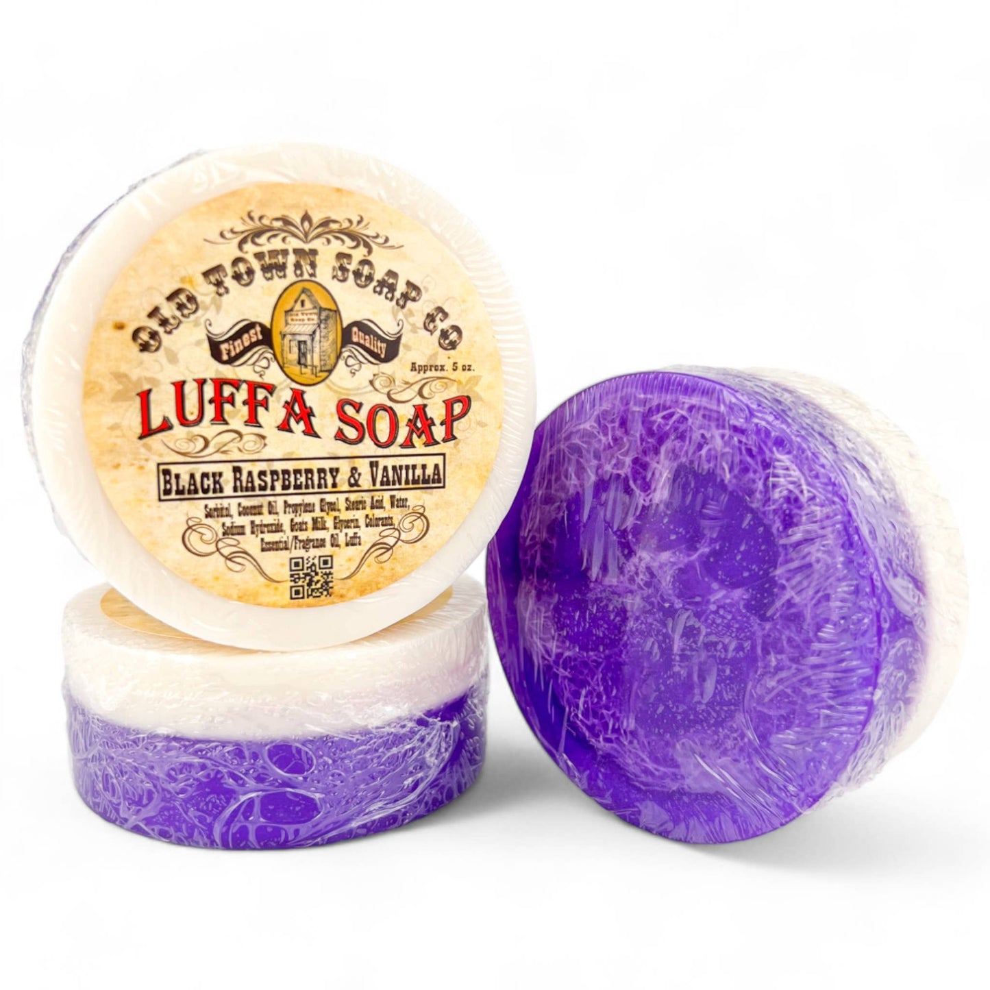 Old Town Soap Co. - Luffa Soap -Available in 19 scents -Goat's Milk Soap