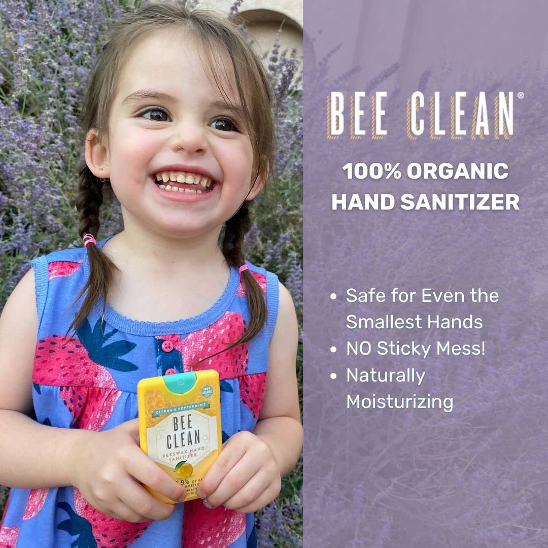 Bee Clean - Bee Clean Organic Beeswax Hand Sanitizer - 12 pack