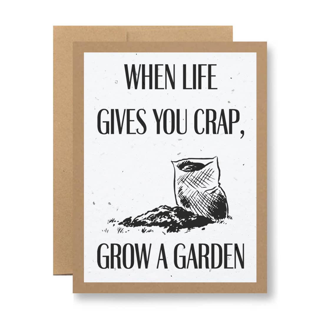 Seedy Cards - Plantable Seed Paper Greeting Card - ...grow a garden