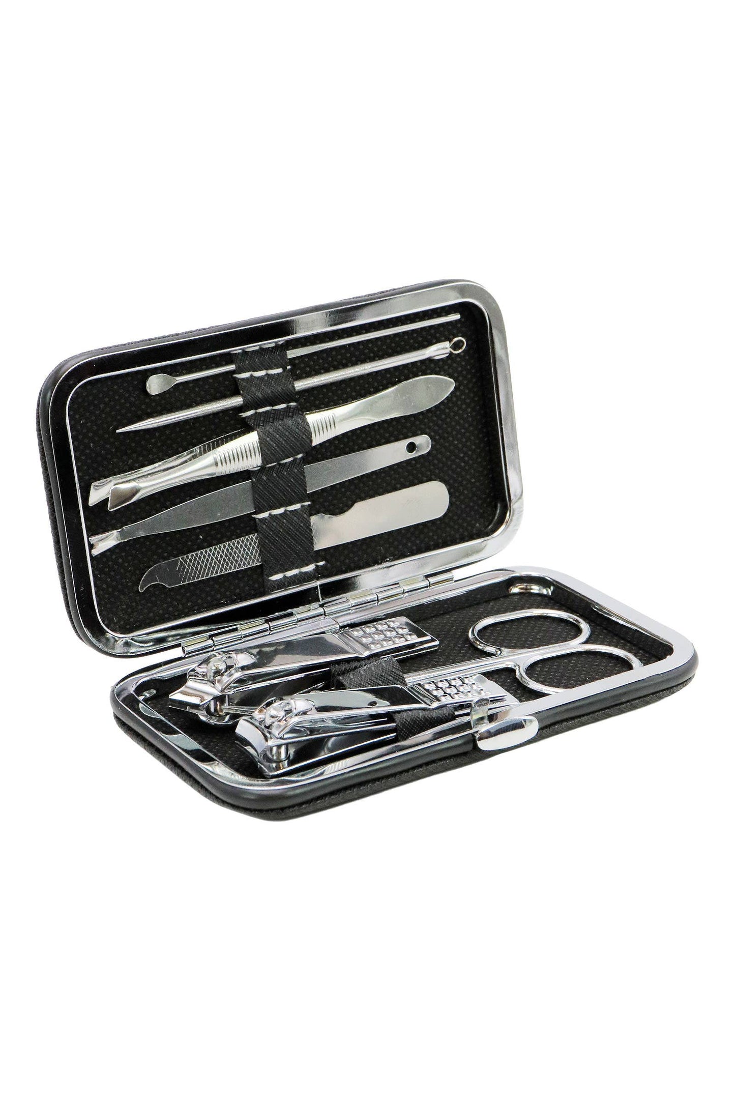 Cap Zone - 8 Pcs Solid Stainless Steel Nailcare Kit Set