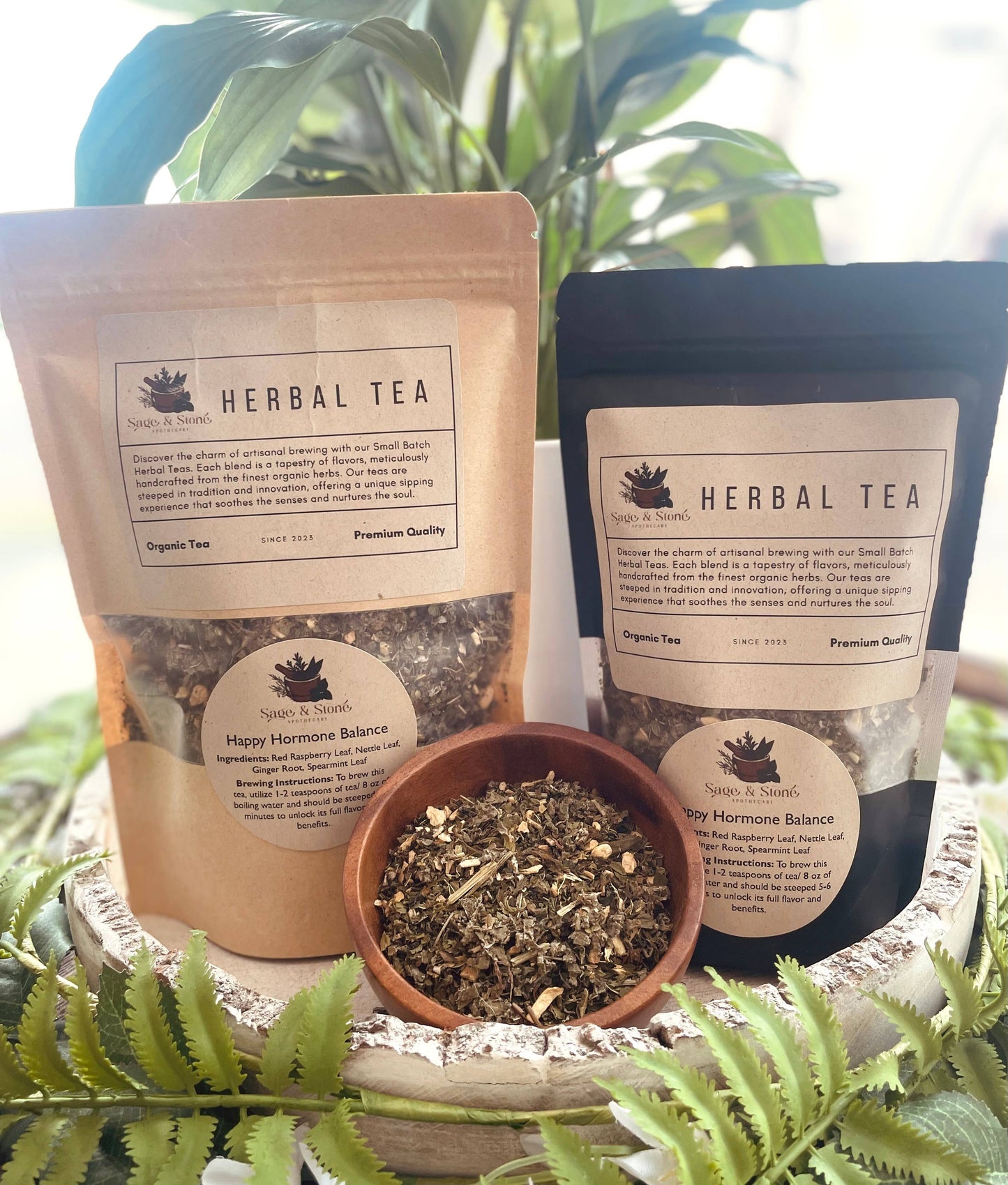 Sage & Stone Apothecary - Happy Hormone Herbal Tea