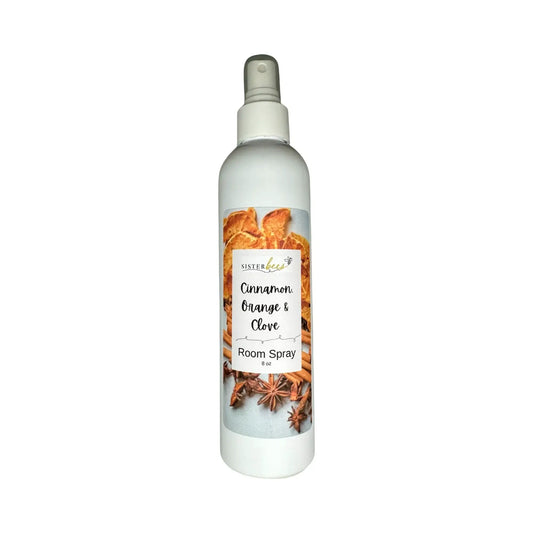 Sister Bees LLC - ROOM SPRAY (cinnamon, orange, clove, and a touch of honey)