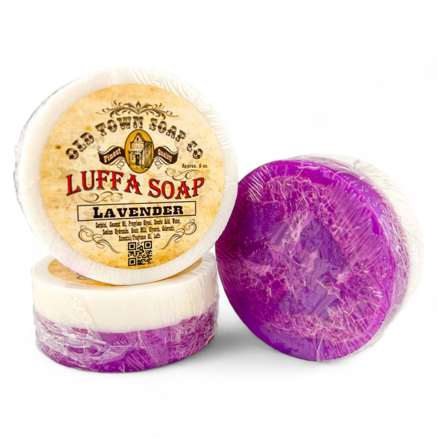 Old Town Soap Co. - Luffa Soap -Available in 19 scents -Goat's Milk Soap