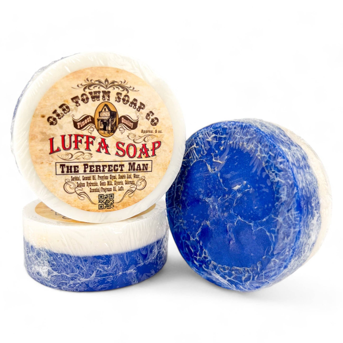 Old Town Soap Co. - Luffa Soap -Available in 19 scents -Goat's Milk Soap